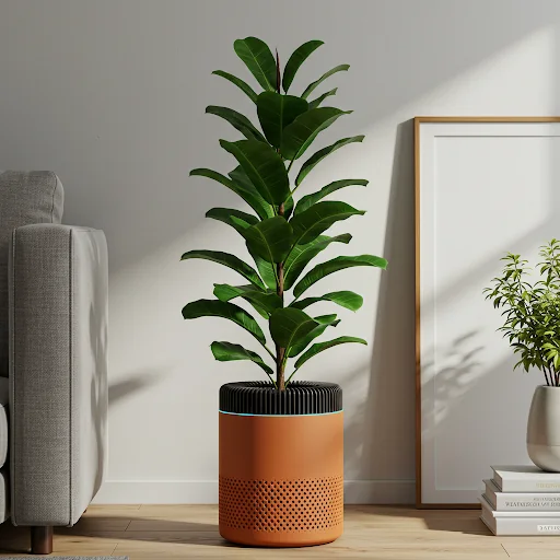 CamouFlora air purifier industrial design concept